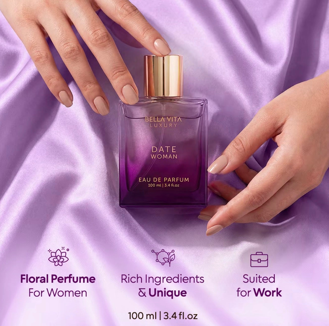 BellaVita Date EDP Fruity Perfume for Women