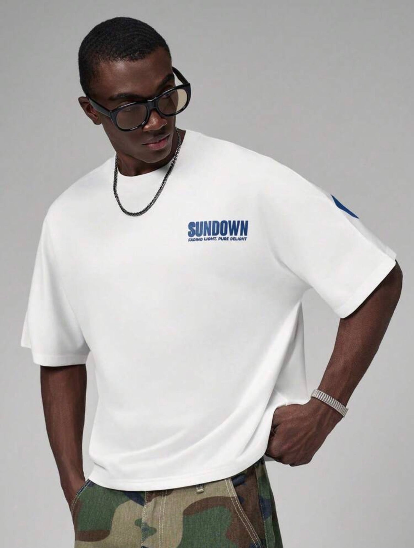 STYNVO Men’s Letter Graphic T Shirt