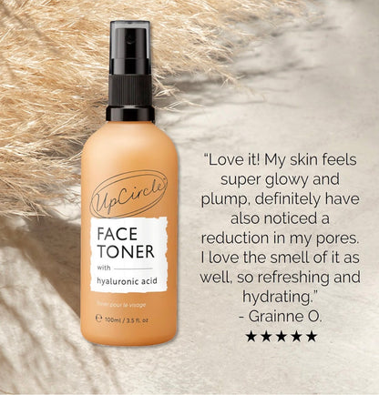 UpCircle Face Toner 100ml | Hyaluronic & Salicylic Acid | Vegan Skincare