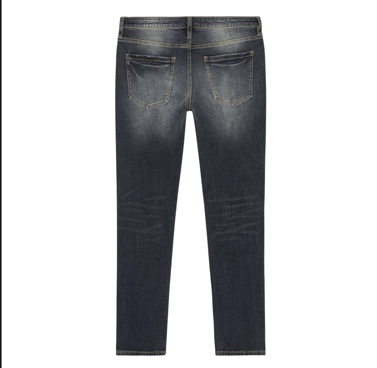 Day To Day Distressed Slim Jeans Dark Wash