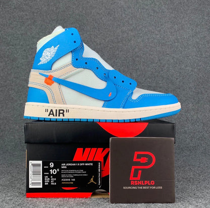 Off-White x Air Jordan 1 Retro High OG 'UNC'
