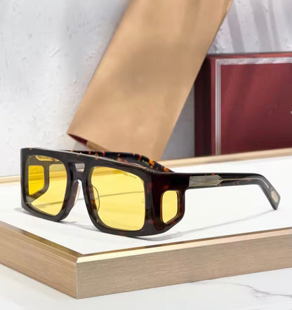 JMM-WINDSOR Rectangular Sunglasses Thick Acetate Double Bridge High Quality UV400 Gift Men Women
