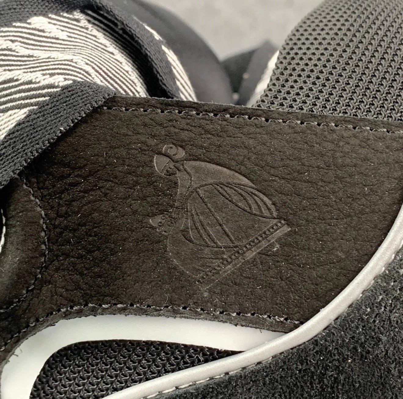 Lanvin Curb Sneakers 'Black Grey'