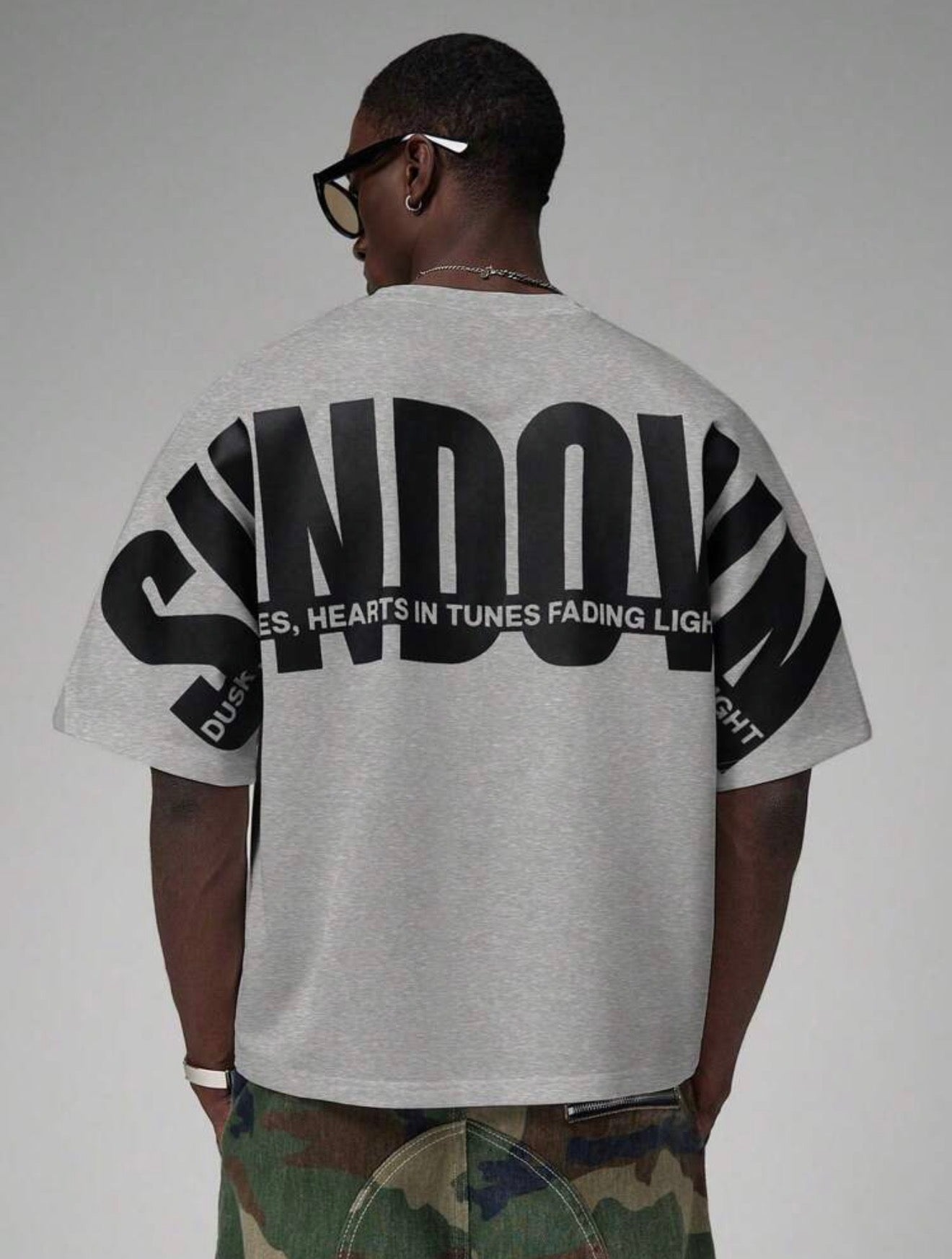 STYNVO Men’s Letter Graphic T Shirt