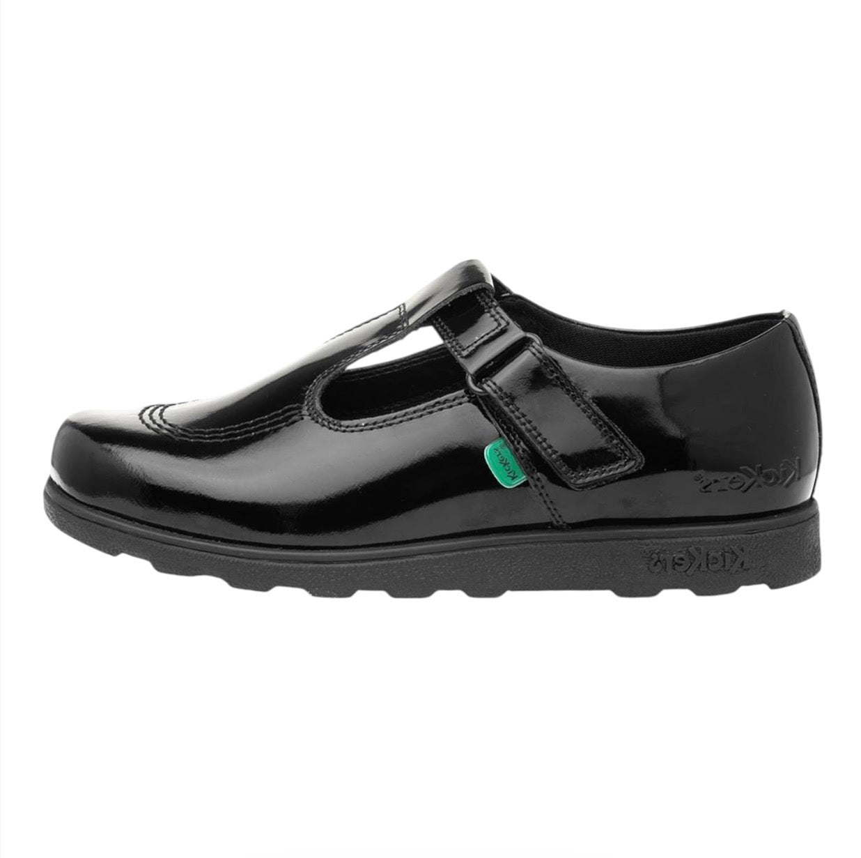 Kickers Kids Fragma T Bar Moc Toe School Shoes