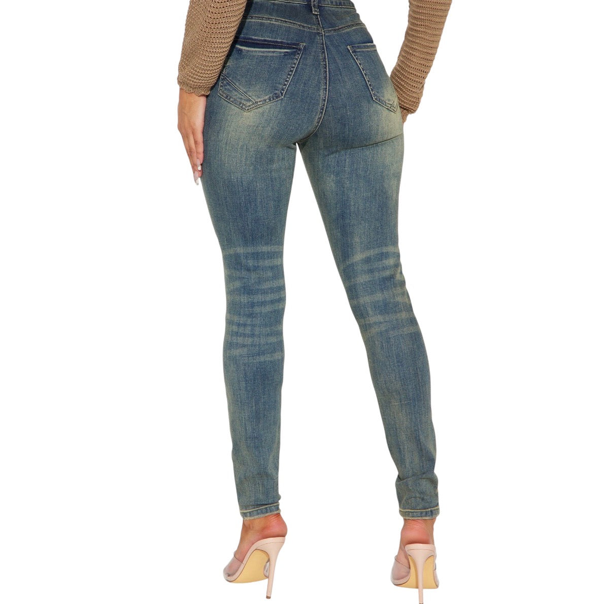 Isla Sculpting Skinny Jeans Medium Wash