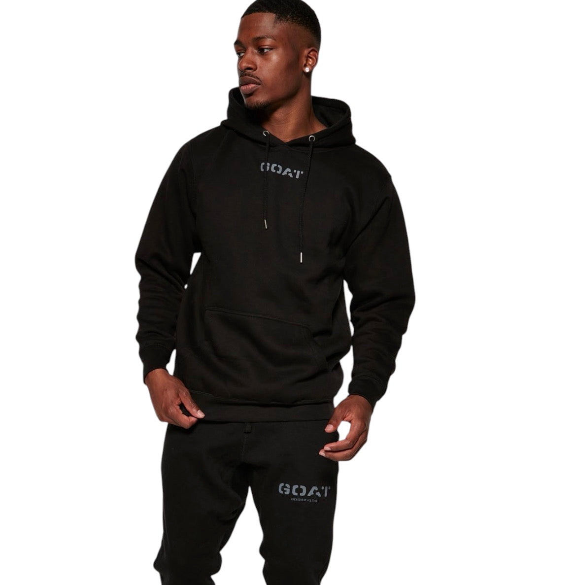 GOAT Essential Hoodie Black