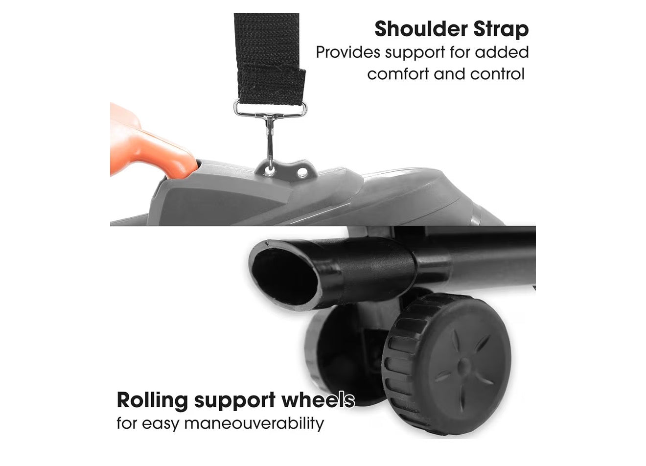 Terratek 3000W Corded Leaf Blower Garden Vacuum 3-in-1 Mulcher