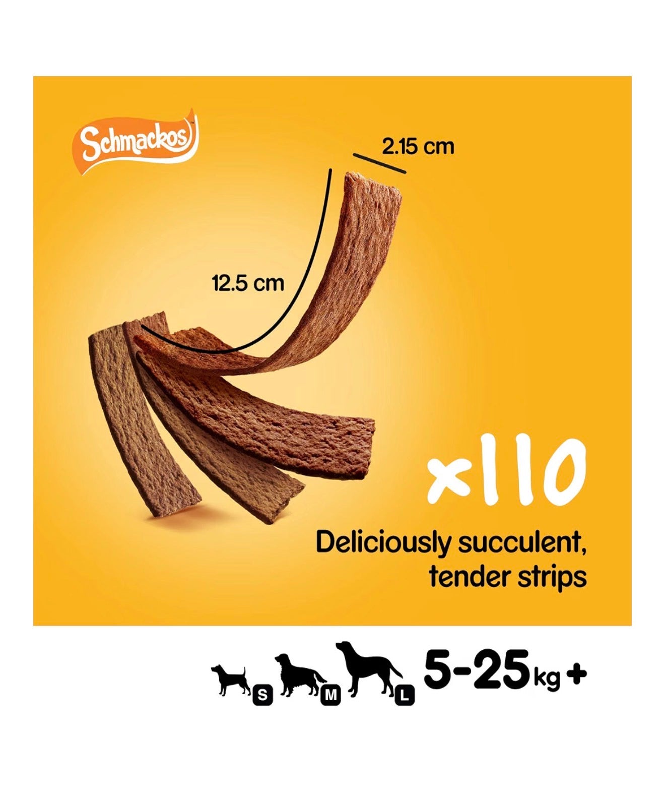 Pedigree Schmackos Mega Pack Dog Treats 110 Strips