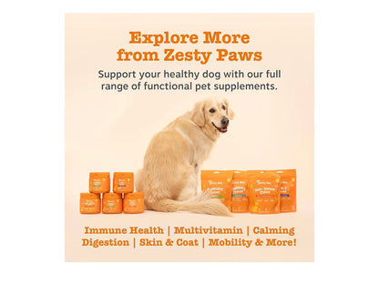 Zesty Paws Probiotic Chews for Dogs 90 Chews
