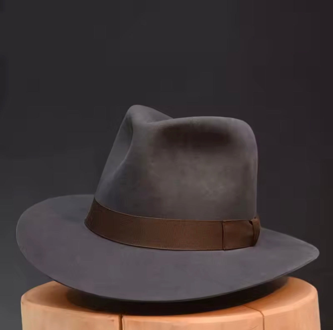 Wool Fedora Hat Vintage Soft Felt Trilby Style Hat for Men and Women NZ354