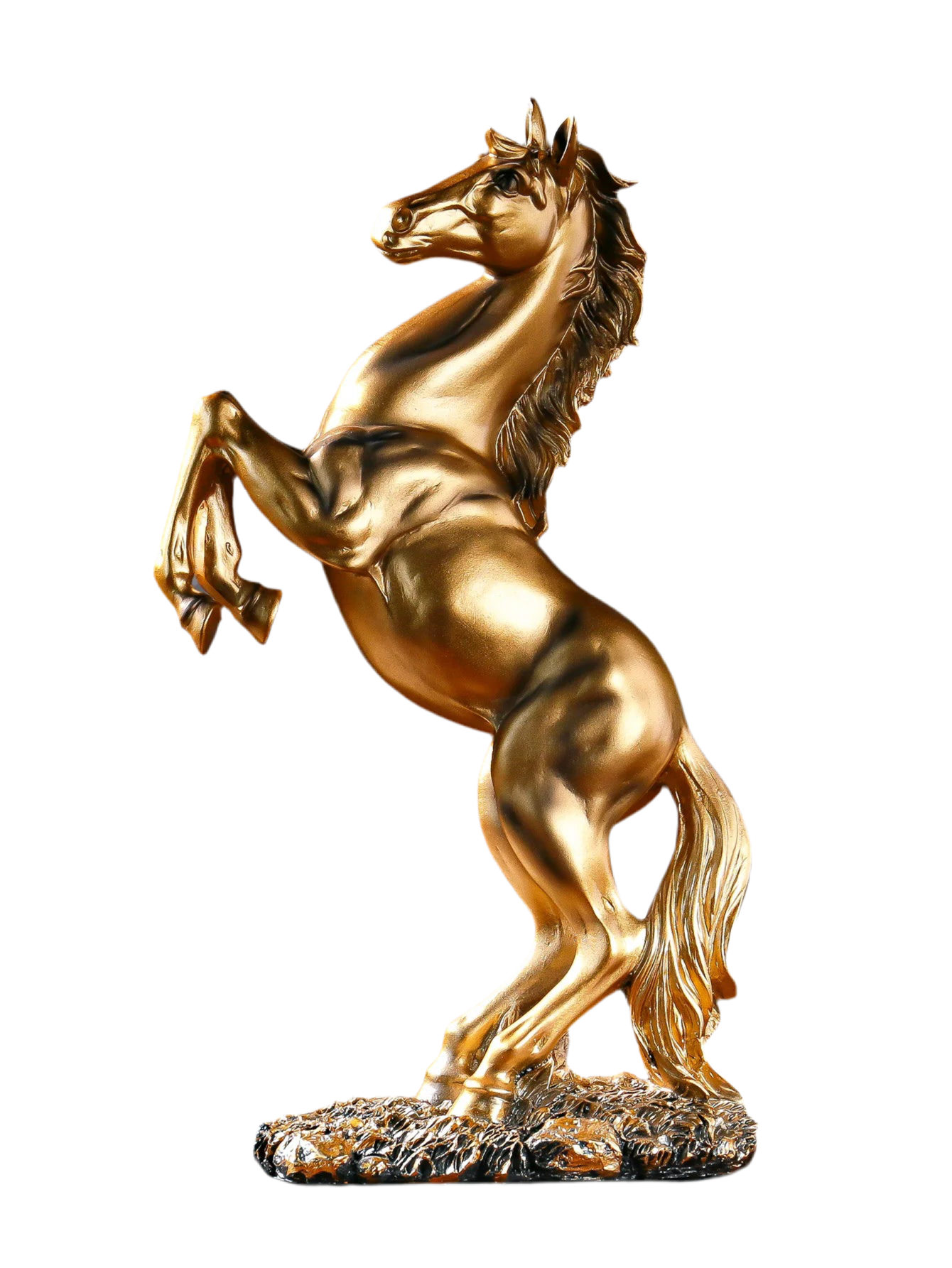 European Style Victory Horse Statue – Resin Home Decor Figurine