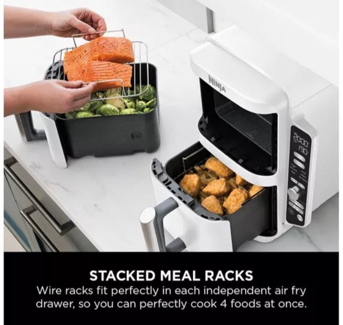 Double Stack XL 2 Drawer Air Fryer 9.5L | SL400UK - White