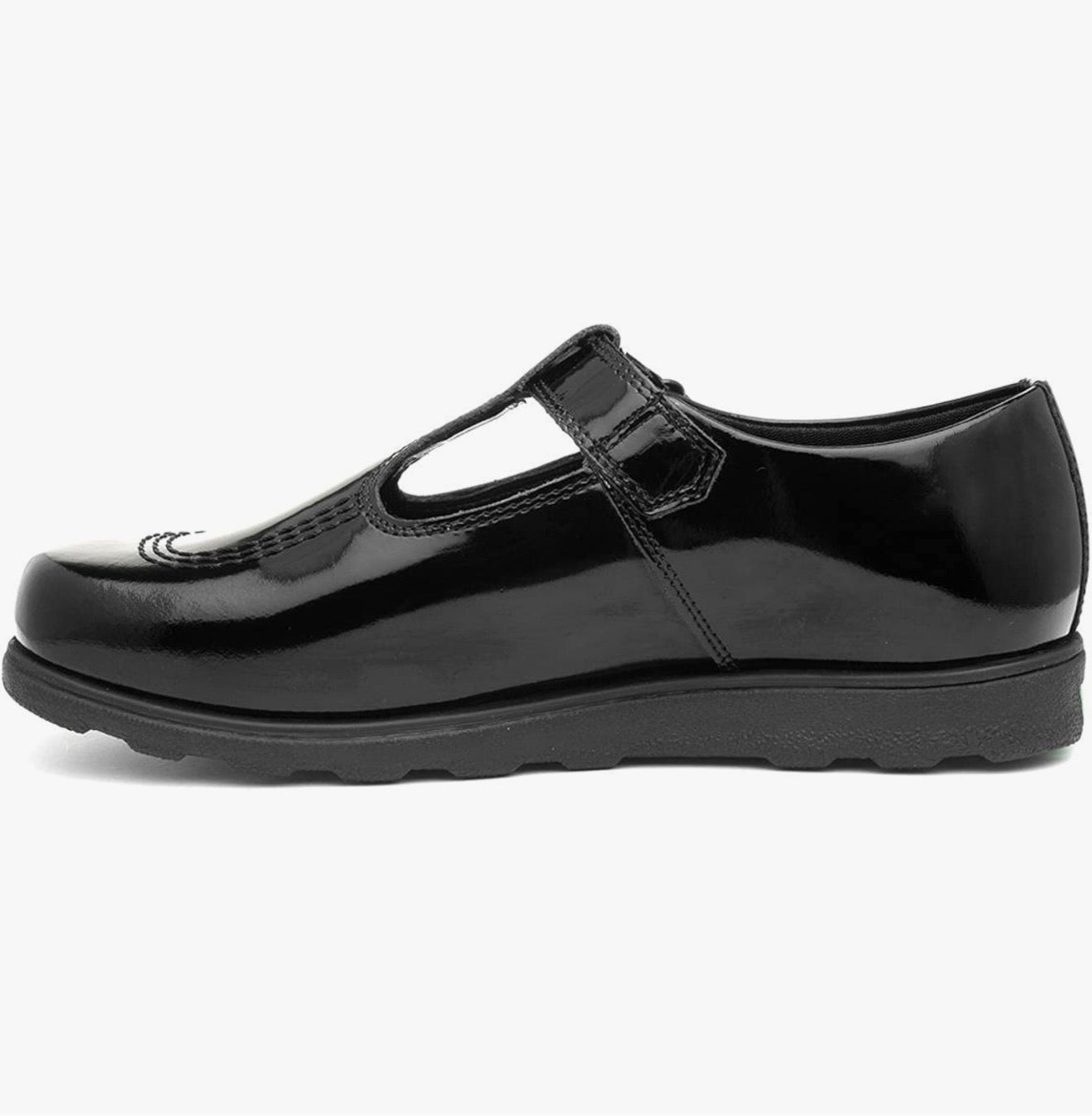 Kickers Kids Fragma T Bar Moc Toe School Shoes