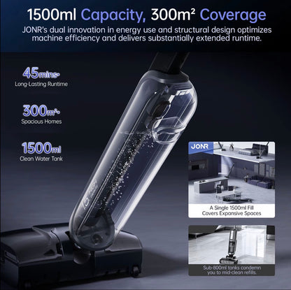 JONR H2 Cordless Wet & Dry Vacuum Cleaner