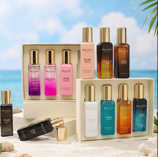 BellaVita Luxury 12 Pack Perfume Gift Set