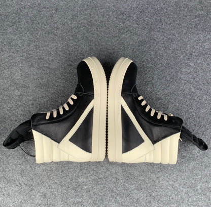 Rick Owens Wmns Strobe Geobasket High 'Black Milk'