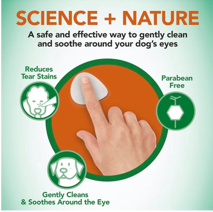 Vet’s Best Natural Eye Cleansing Wipes Dogs 200 Pack