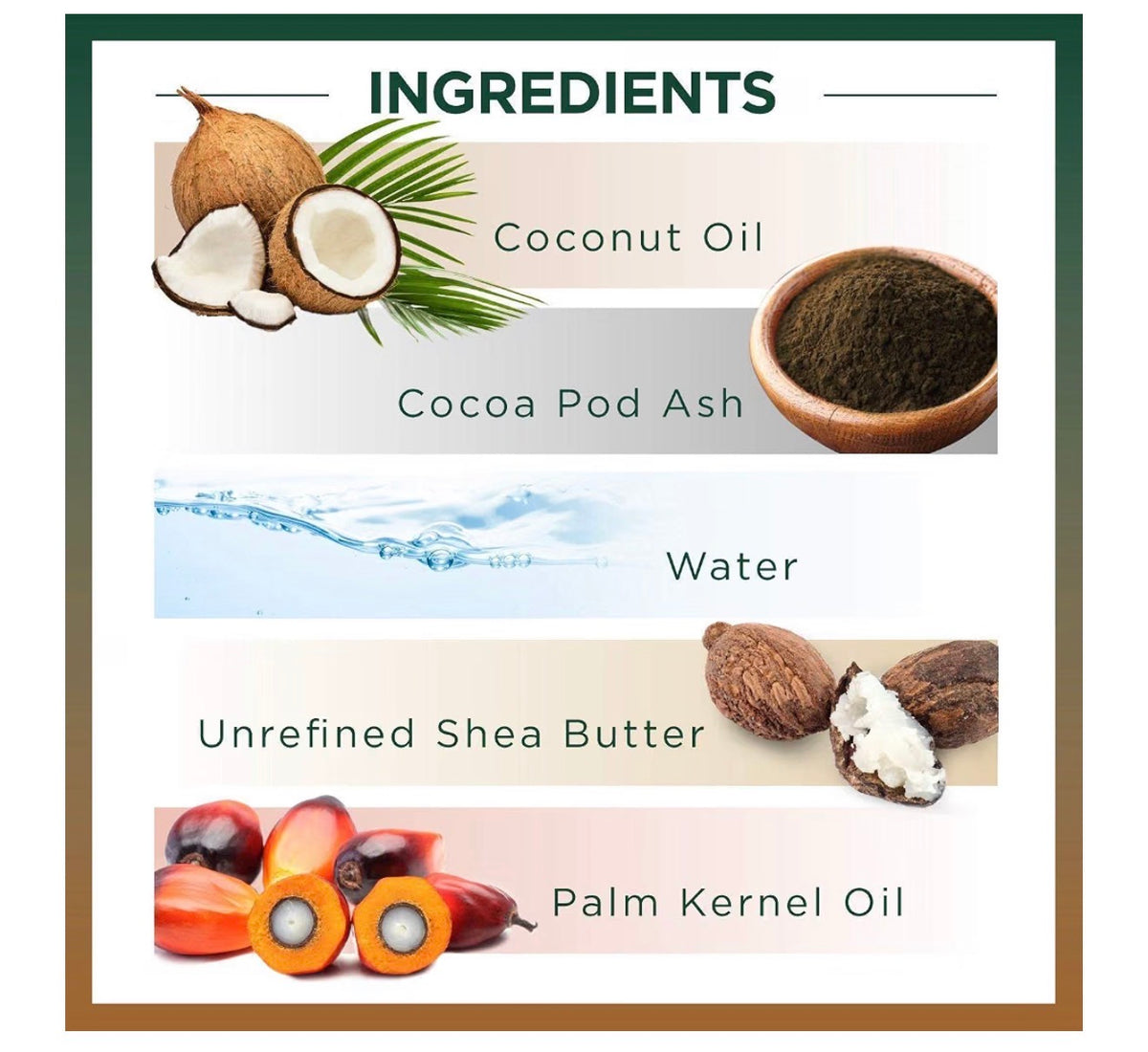PraNaturals African Black Soap 200g | Organic Raw Ghana Soap