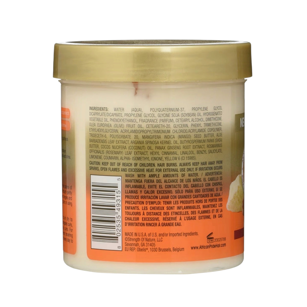 African Pride Shea Butter Leave-In Conditioner 425g | Natural Hair