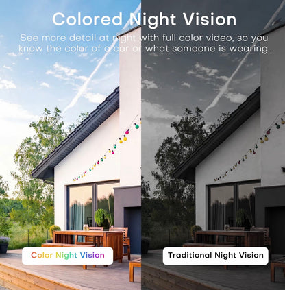 HomiQ AI 3K 5MP Bulb Camera with Full Colour Night Vision