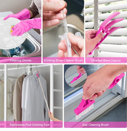 15 Piece Microfibre Duster Set