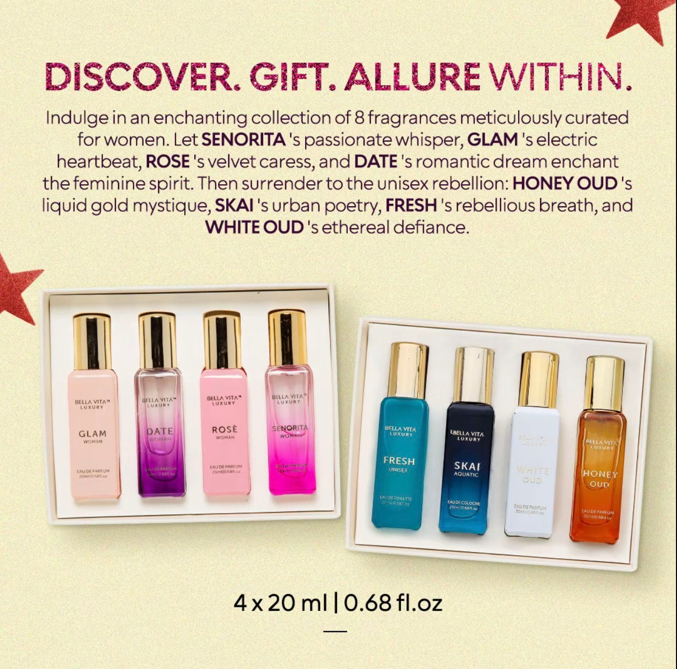 BellaVita HER N’MORE Perfume Set