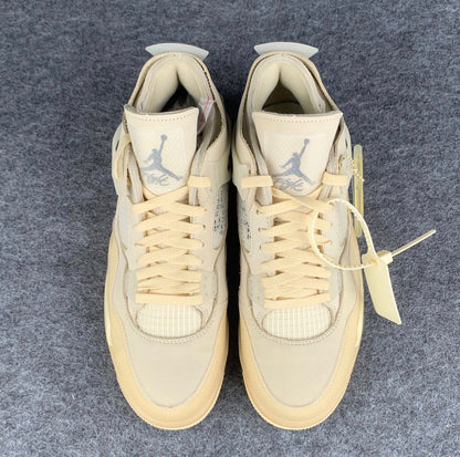 Off-White x Wmns Air Jordan 4 Retro SP 'Sail'