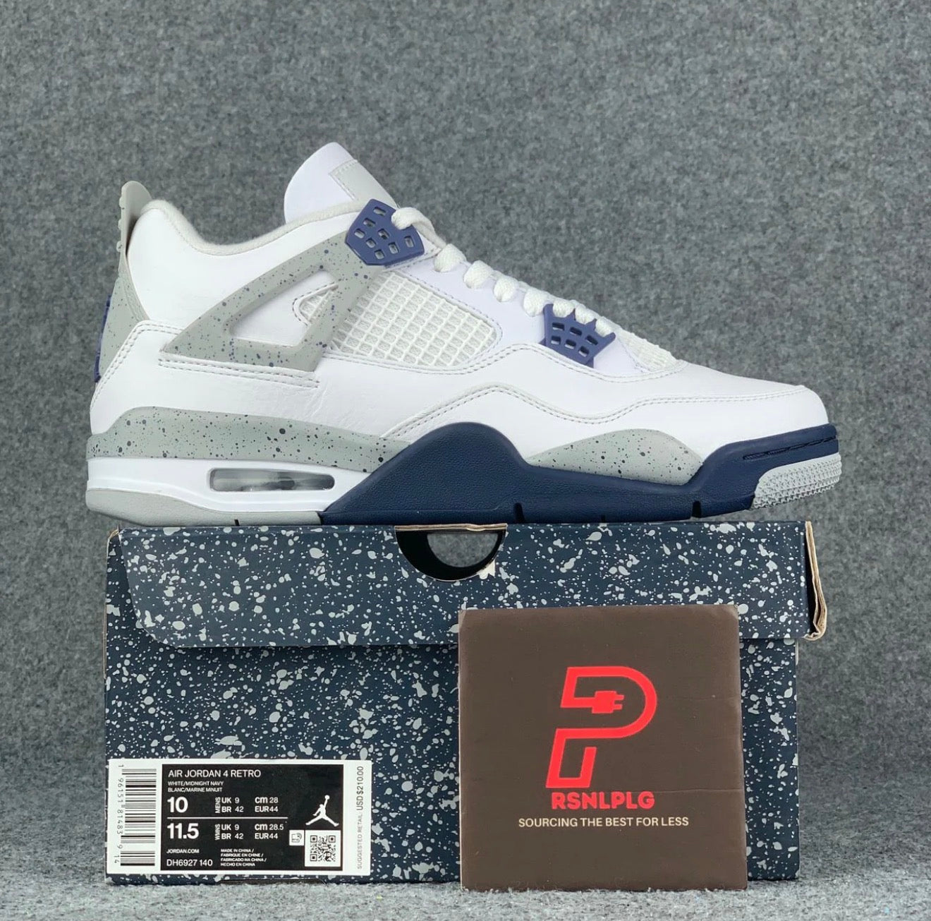 Air Jordan 4 Retro 'Midnight Navy'