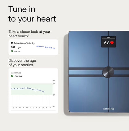Withings Body Comp Smart Scale Body Composition WiFi Bluetooth