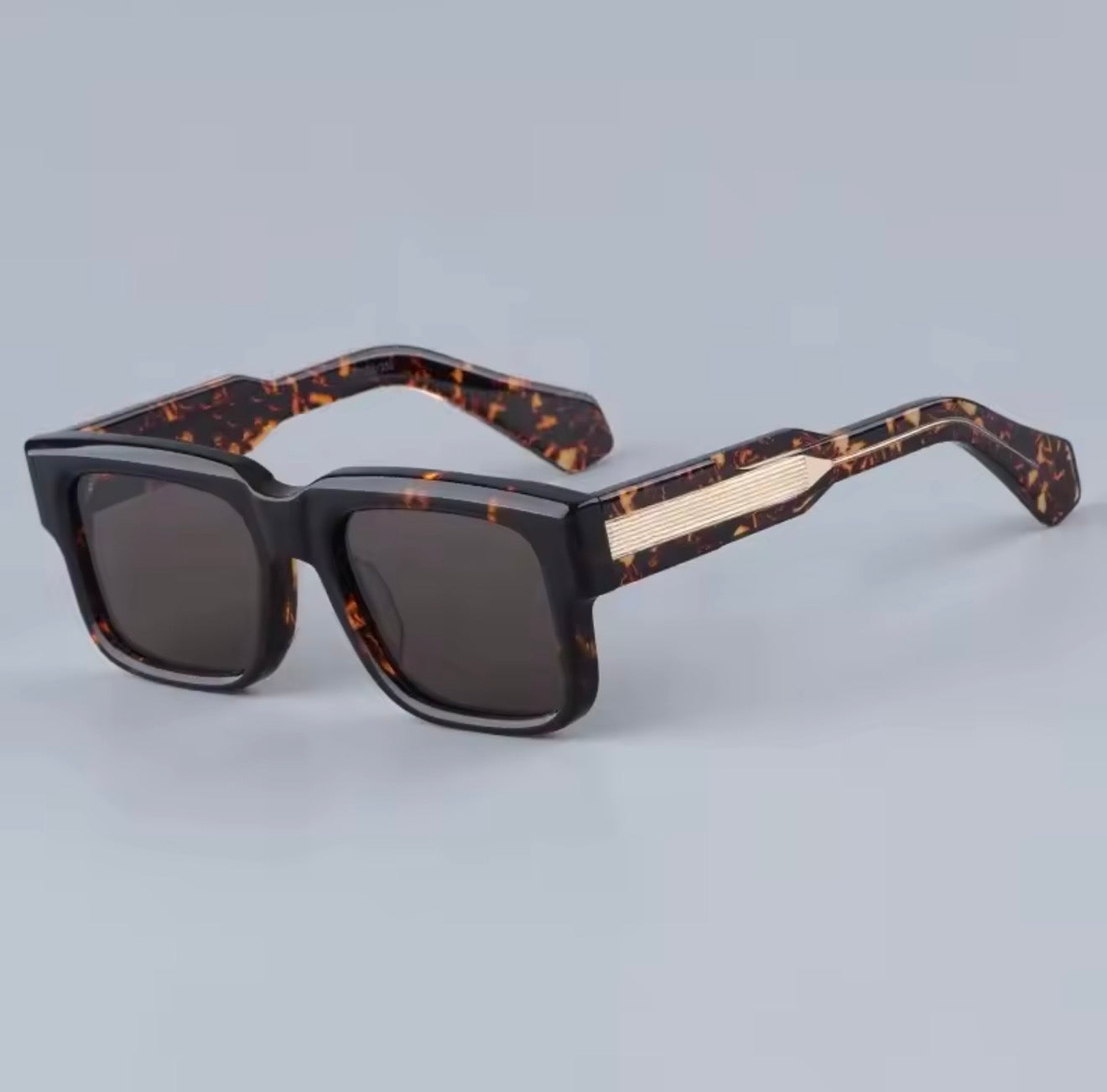 JMM Hemmings The Gentlemen Original High Quality Sunglasses Big Square Uv400 Men and Women Designer Brand Eyeglasses with Case