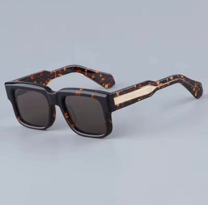 JMM Hemmings The Gentlemen Original High Quality Sunglasses Big Square Uv400 Men and Women Designer Brand Eyeglasses with Case