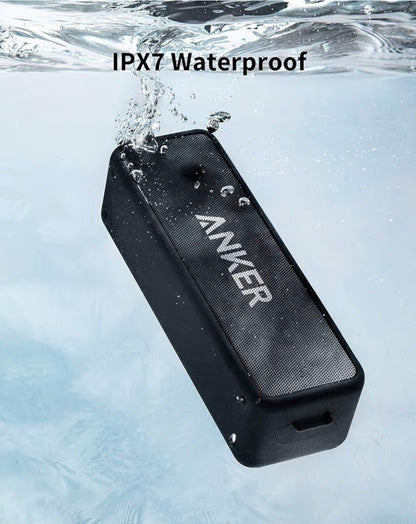 Anker Soundcore 2 Bluetooth Speaker 12W Stereo IPX7 24H Playtime