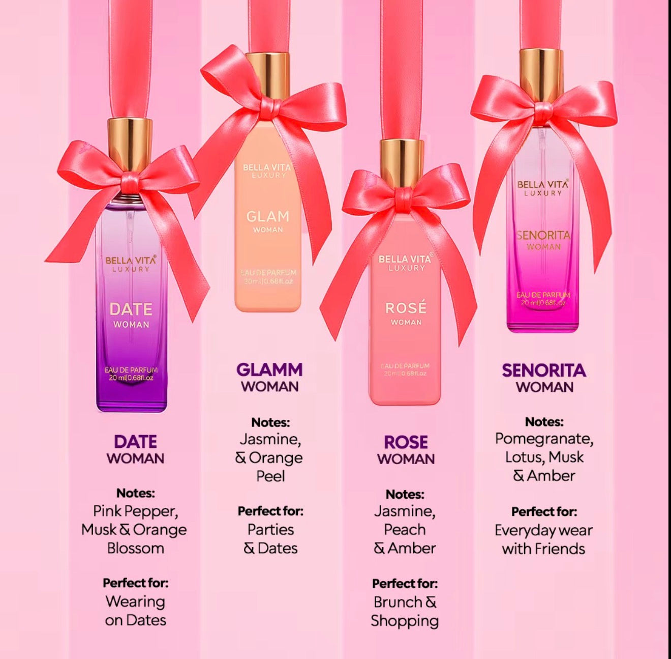 BellaVita Him & Her Perfume Gift Set