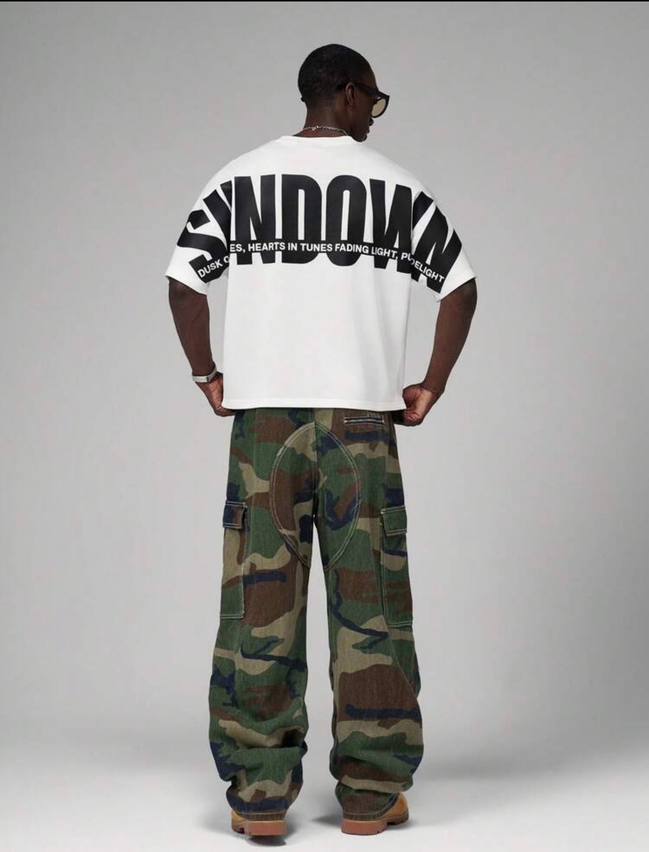 STYNVO Men’s Letter Graphic T Shirt