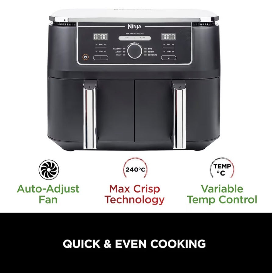 Foodi MAX 9.5L Dual Zone Air Fryer - AF400UK