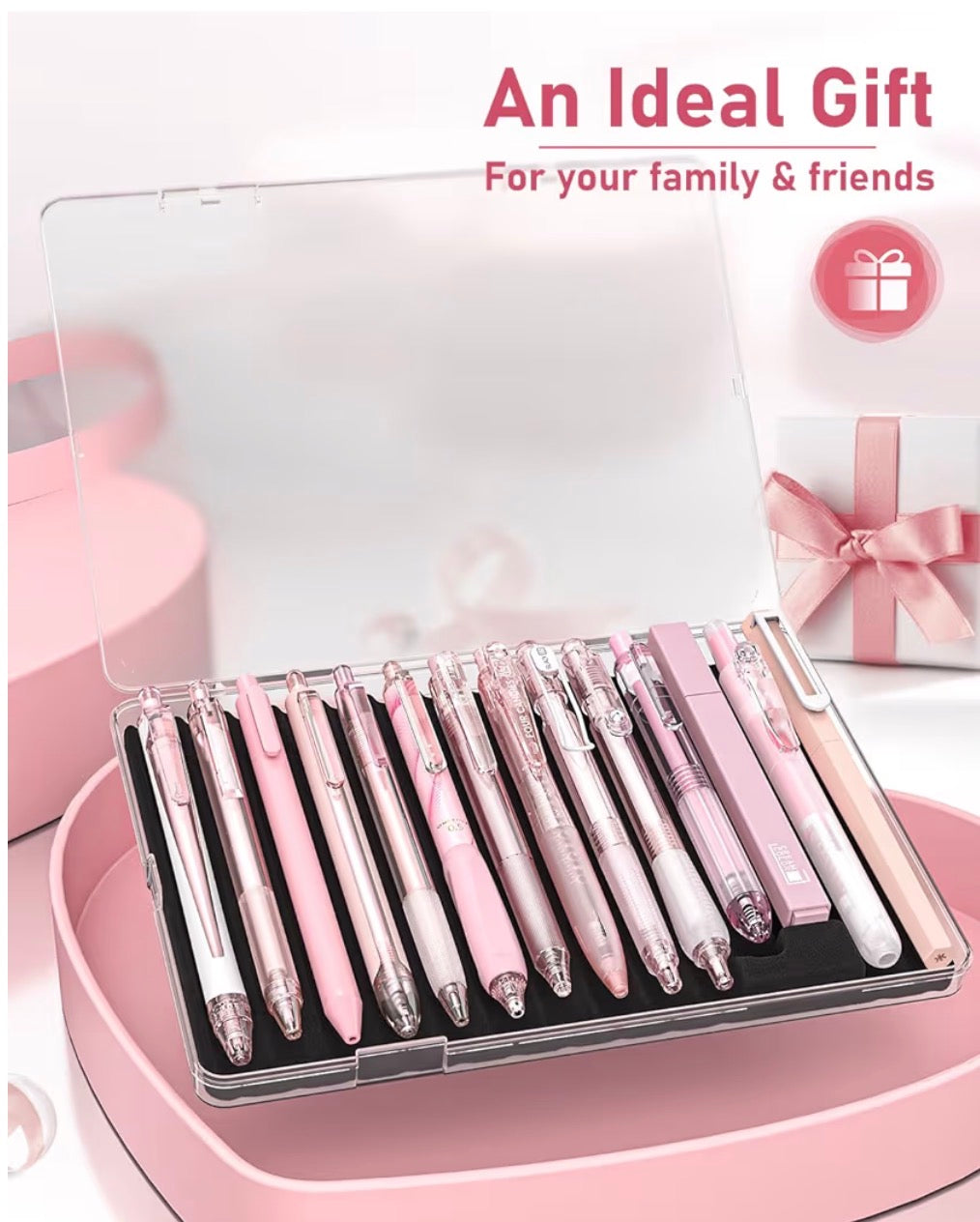 Four Candies 14 Pack Gel Ink Pens 0.5mm Pastel Highlighters