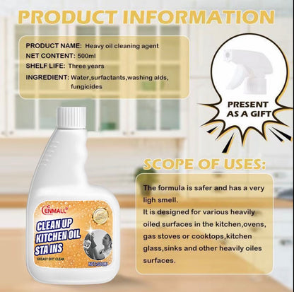 ENMALL Grease Rescue Heavy-Duty Kitchen Degreaser | Hob & Oven Cleaner