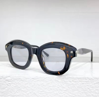 Maske J1 Thick Acetate Heavy Classical Sunglasses Uv400 Optical Prescription Frame Men Classical Designer Brand Germany Glasses