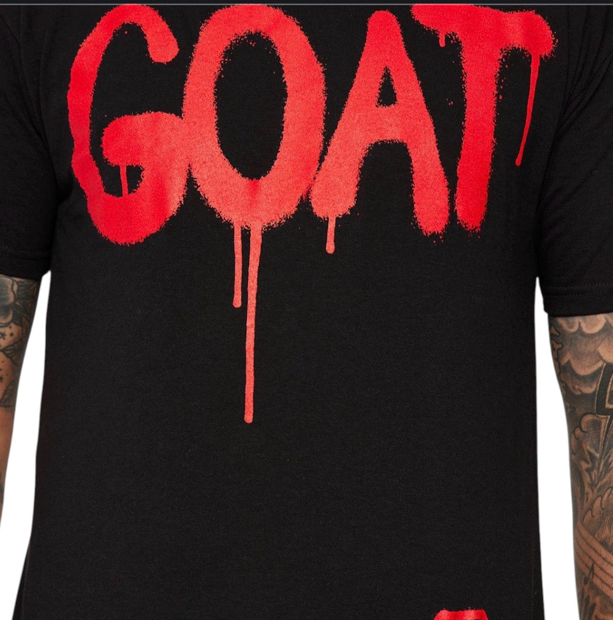 Diamond Goat Short Sleeve Tee Black