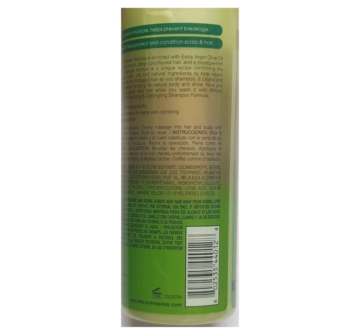 African Pride Olive Miracle Anti-Breakage Trio Set | Shampoo, Conditioner & Hair Oil