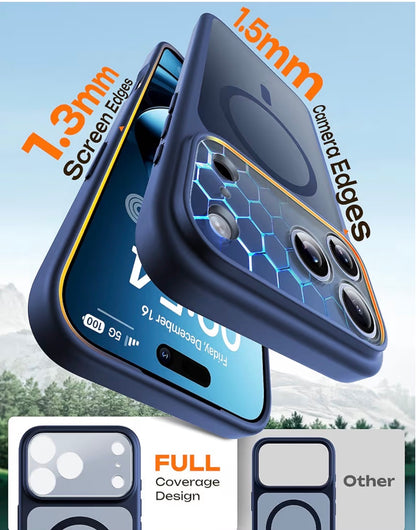 1 × TOCOL iPhone 17 Pro Max Protective Case – Alpine Green