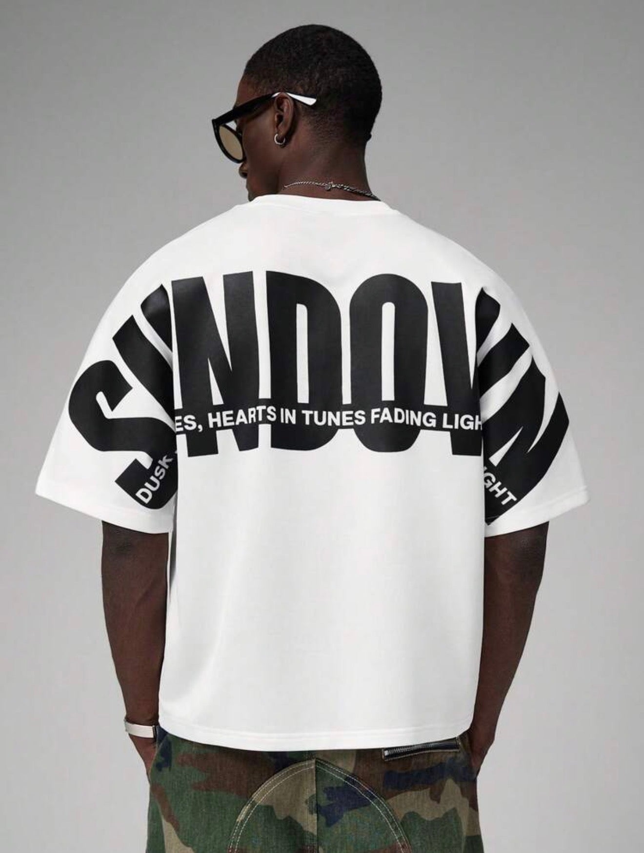 STYNVO Men’s Letter Graphic T Shirt