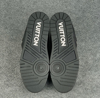 LV Trainer 'Embossed Monogram Black'
