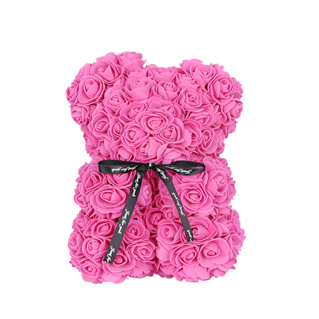 25cm Teddy Rose Bear with Gift Box – The Perfect Symbol of Love!