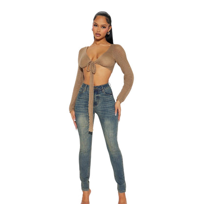 Isla Sculpting Skinny Jeans Medium Wash