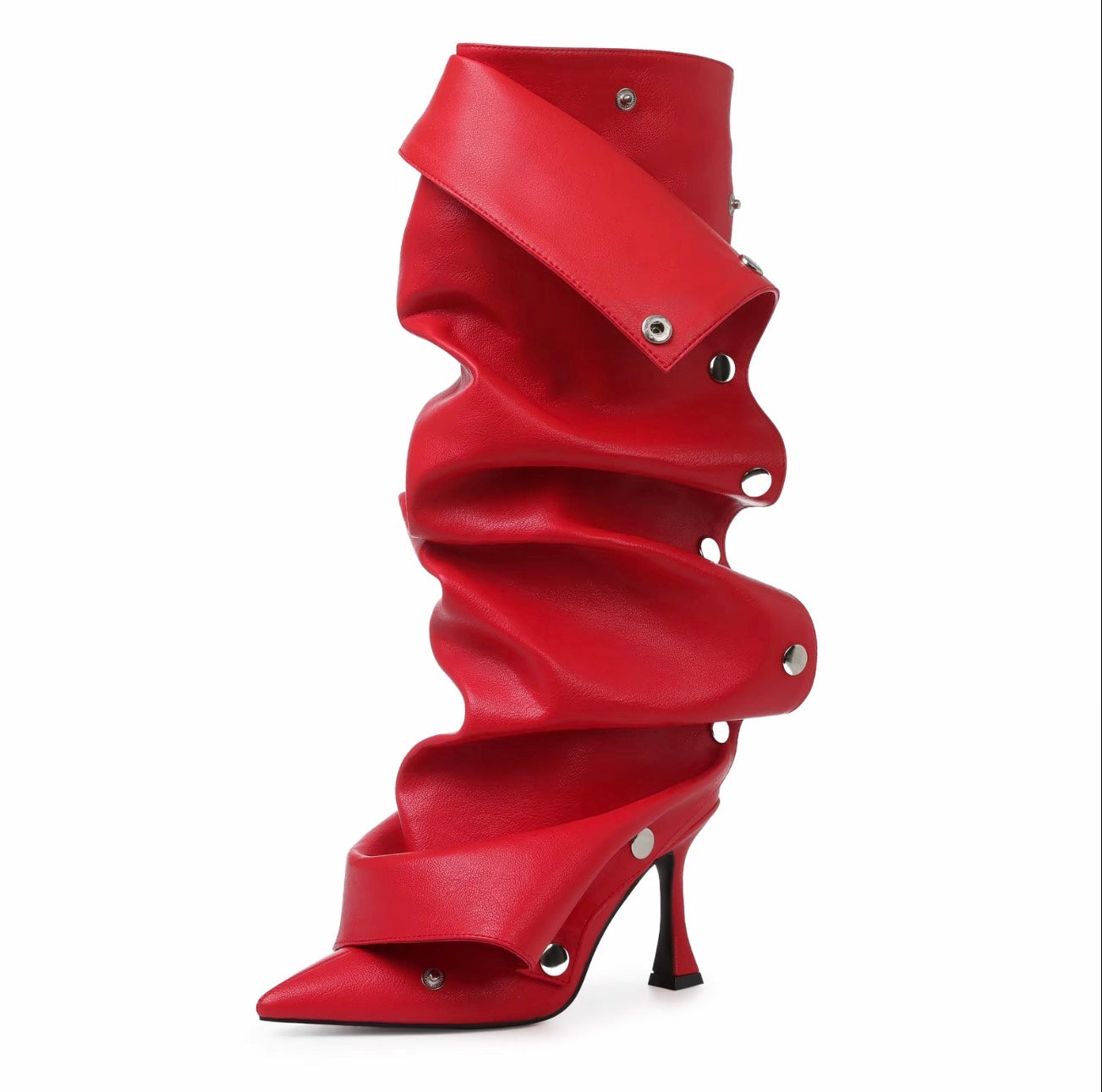 Women’s Knee High Slouchy Shark Boots