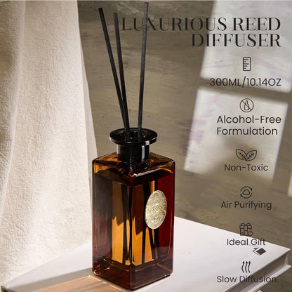 M&SENSE Tobacco Teakwood Reed Diffuser