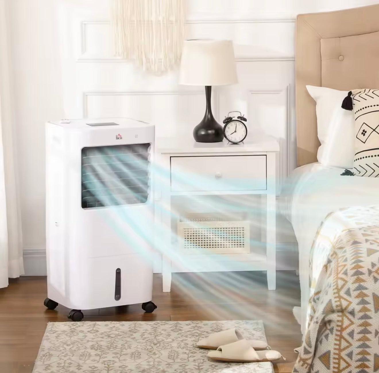 3-in-1 Evaporative Mobile Air Cooler for Home and Office