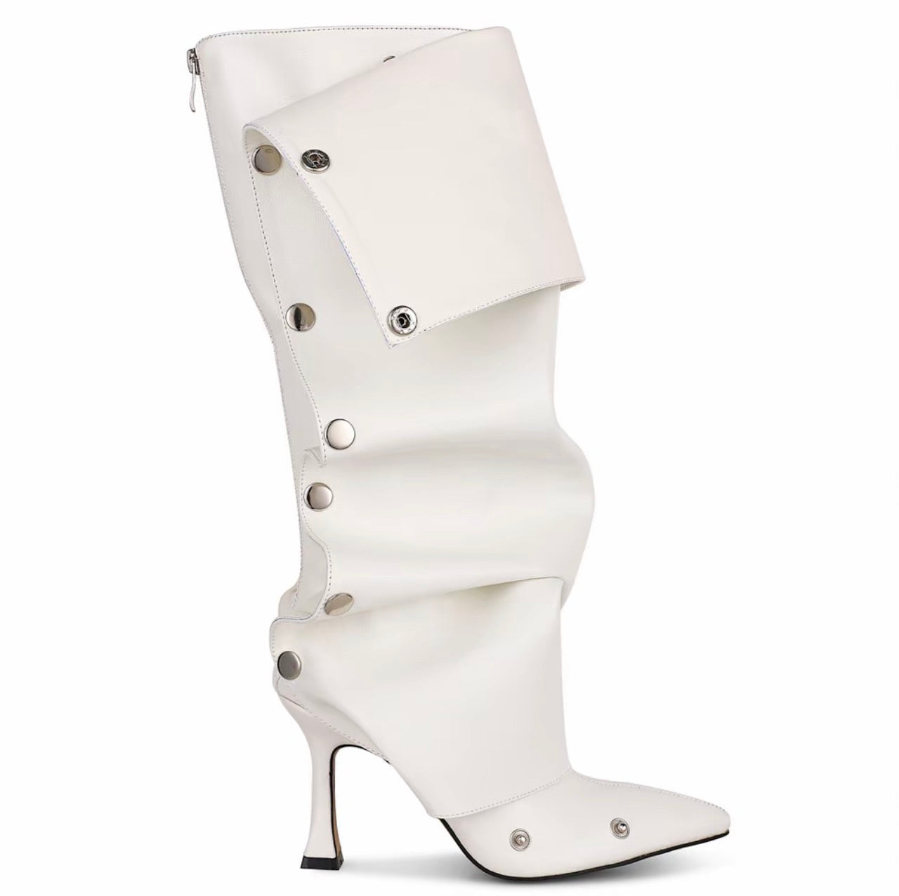 Women’s Knee High Slouchy Shark Boots